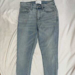 Current/Elliott Women's Skinny Jeans - Light Blue 25